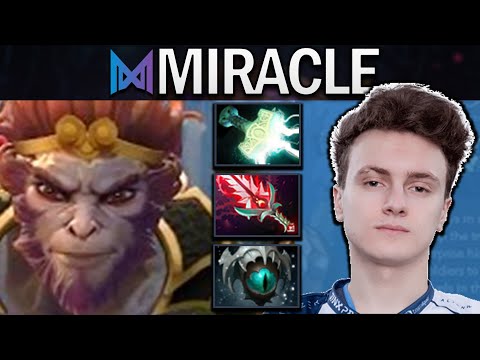 Monkey King Dota 2 Miracle with Bloodthorn - Mjolnir