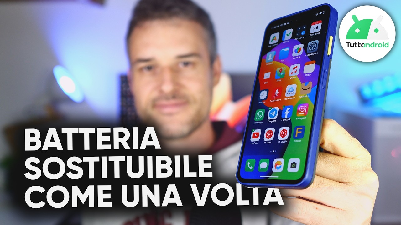 Lui è DIVERSO per DAVVERO: riparabile e sostenibile 