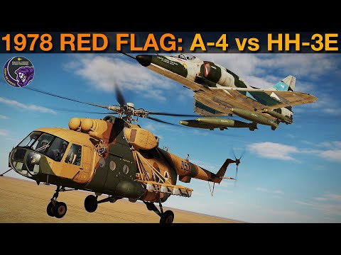 1978 Could HH-3E Helicopter Be Bombed By A-4 Skyhawk At Red Flag Exercise? | DCS WORLD