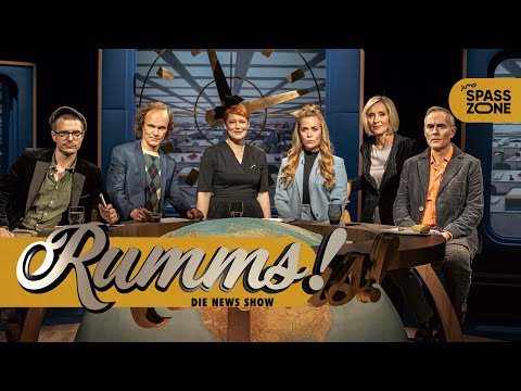 Pilze gegen Depression! RUMMS mit Olaf Schubert, Johann König, Moritz Neumeier und Sandra Sprünken