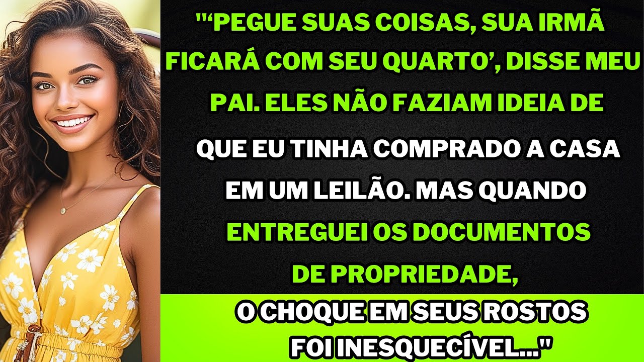 "Meus Pais Me Expulsaram do Meu Próprio Quarto Mal Sabiam Eles Que a Casa Era Minha o Tempo Todo..."