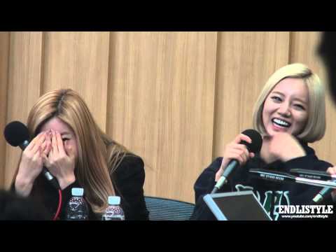 140109 두시탈출 컬투쇼 걸스데이(Girl's Day) 유라, 혜리, 소진