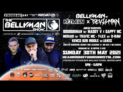 (Jumped Up takeover) BLKHRY b2b Jackskee W/ MC DVS [The Bellyman Show]