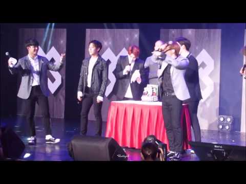 170521 BTOB TIME in Taipei - BTOB Happy 5th Anniversary! (Sungjae kissed Eunkwang!)