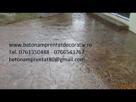 Beton Amprentat Dileu Vechi - Mureș Tel.0761350488 -0766543767