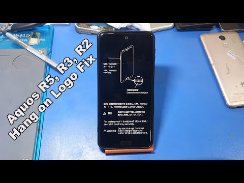 Sharp Aquos R3 Hang On Logo | Hang On Setup Wizard Fixed