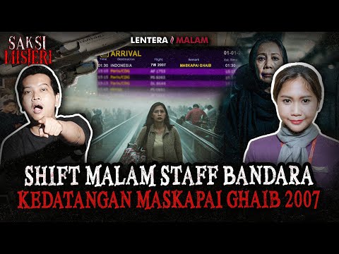 HAH?! KEDATANGAN MASKAPAI GHAIB TRAGEDI PESAWAT JATUH 2007