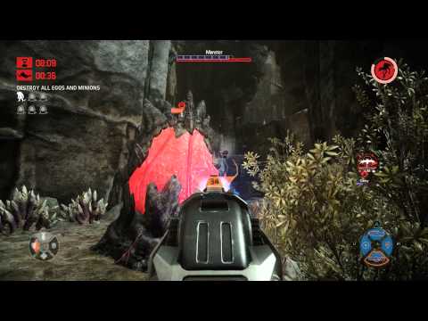 Evolve - Evacuation Day 2 Nest on Wraith Trap: Destroy Egg, Markov Teabagged by Minion, Cutscenes