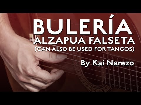 Bulería Alzapua falseta by Kai Narezo flamenco guitar performance from our Friday Falseta series.