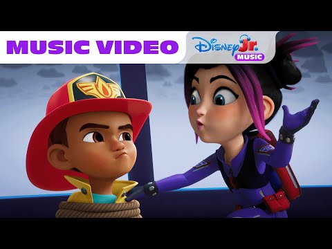 Firebuds "Give 'em a Show" Song 🎶 | @disneyjr​
