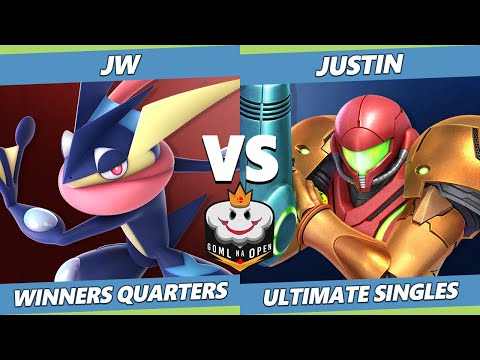 GOML NA Open SSBU - Justin (Samus) Vs. JW (Greninja) Ultimate Winners Quarters