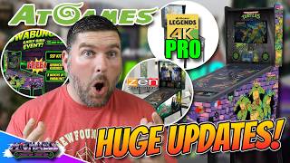AtGames Huge Announcements - Legends Pinball 4K Pro, Zen Studios ALP HDP & Early Bird Sale!
