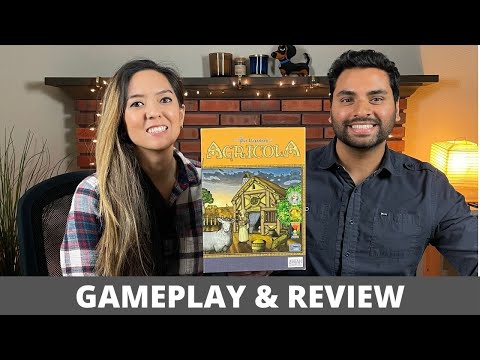 Agricola - Playthrough & Review (Uwe Rosenberg Series)