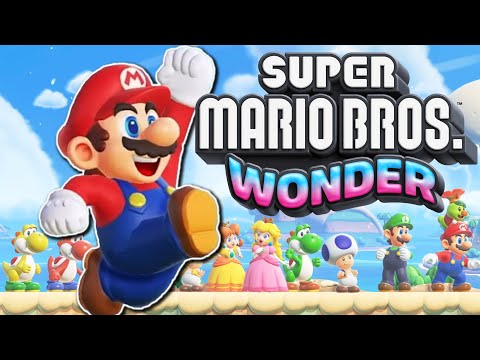 Super Mario Bros Wonder - 100% Full Game Playthrough (Full Movie - 12+ Hours!)