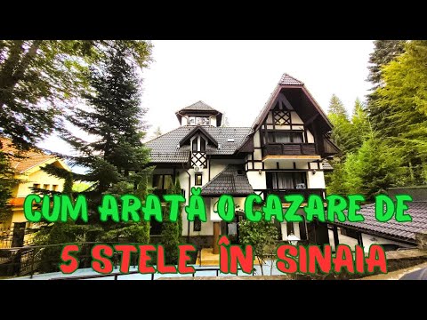 Luxul la înălțime. Hai să vezi vila de 5 stele din Sinaia unde ne-am cazat! Relaxare la Cota 1400.