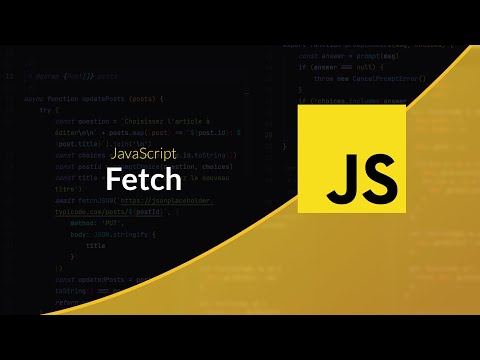 Apprendre le JavaScript : Appel HTTP avec fetch()