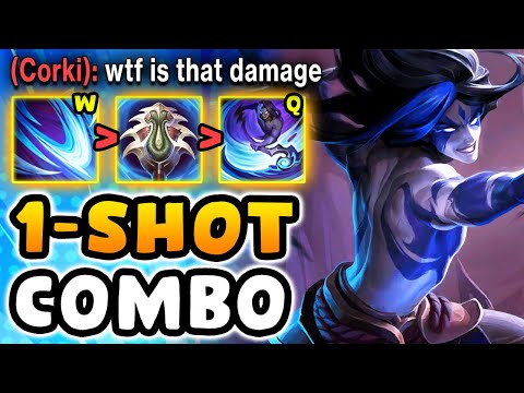 BLUE KAYN JUNGLE NEW COMBO EXPERIMENT (actually OP)