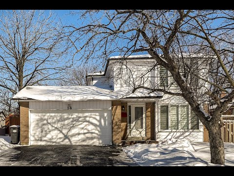 18 Glebe Crescent, Brampton Home for Sale - Real Estate Properties for Sale