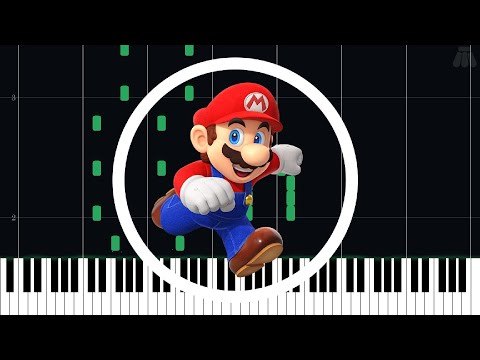 Map Screen (Daytime) - Wario Land 3 - Easy Piano Tutorial