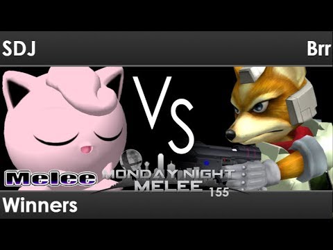 MNM 155 - SDJ (Jigglypuff) vs Brr (Fox) Winners - Melee