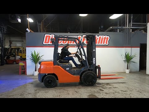 TOYOTA 8-Series 8FDU30 6,000lb Diesel #1678 - Forklift For Sale