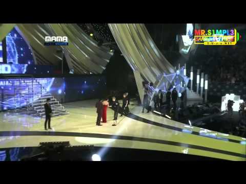 [Vietsub] 29/11/11 #MAMA2011 - Super Junior winning Singapore's Choice Award [s-u-j-u.net]