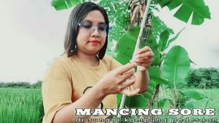 Download lagu Afternoon fishing in a small village stream mp3