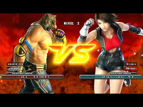 L7 88_4 King Vs Asuka Kazama Ryona - Tekken 5 Dark Resurrection PS3 HD 2022 ( Anakin x24 )