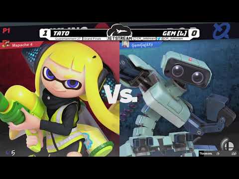 Quarantainment 27 Grand Finals - Tato (Inkling) Vs. Gem [L] (ROB) Smash Ultimate - SSBU
