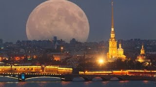 Очень красивые фото ночного Санкт-Петербурга (Питера)