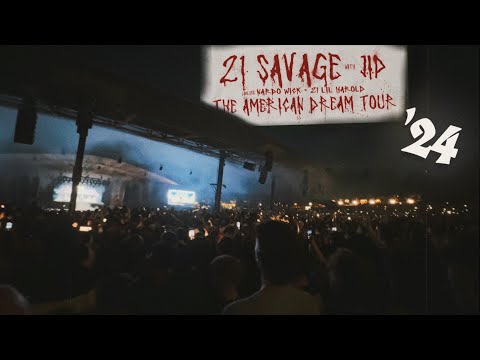 21 Savage "American Dream" Tour 2024 | FT. CLEVELAND