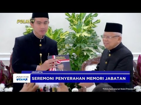 SERTIJAB WAKIL PRESIDEN DI ISTANA WAPRES