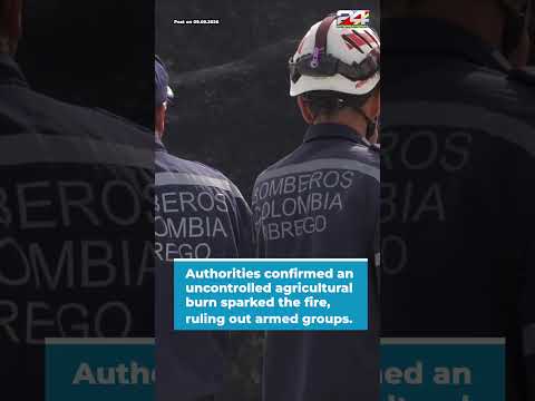 Colombia Wildfire Crisis: 3,000 Hectares Destroyed in Norte de Santander Fire
