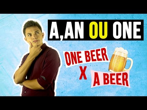 #DICA DE INGLÊS - A, AN OU ONE?