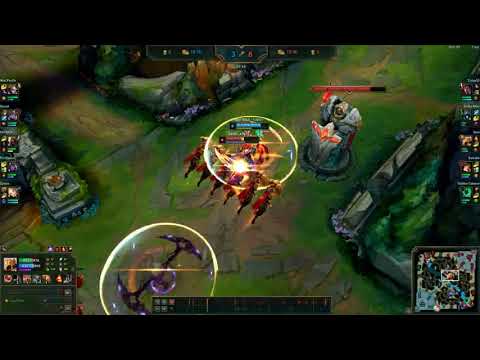 Azir vs Zed 1v1.