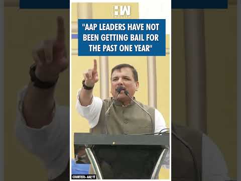 #Shorts | "AAP leaders have not been getting bail for the past one year" | Sanjay Singh | ED | BJP