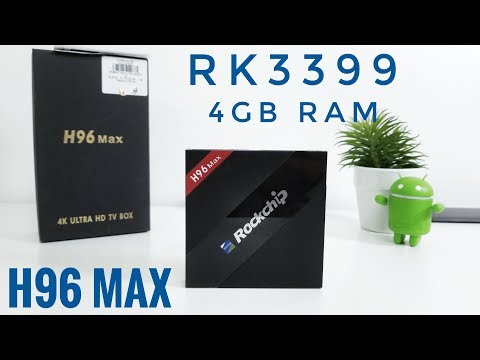 2017 Powerful Hexa-Core 4GB Android TV Box - H96 MAX - RK3399