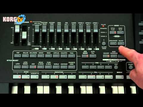 KORG Pa3X Video Anleitung - Teil 1 - Einleitung und Navigation