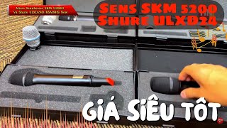Video thumbnail for Micro Sennheiser SKM 5200 II Và Shure ULXD24D/KSM9HS New Fullbox Zá Siêu Tốt | Hoàng Nam Audio by Hoàng Nam Audio