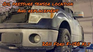 2011 Ford F-150 Oil Pressure Sensor Replacement/Ford F-150 Oil Pressure Sensor Location/Removal