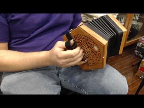 CCROSEW - Concertina Connection Rose English Concertina M 45 $2695