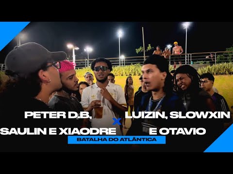 PETER DO BUSÃO, SAULIN e XIAODRE X LUIZIN, SLOWXIN e OTAVIO - [1ª FASE] - BATALHA DO ATLÂNTICA