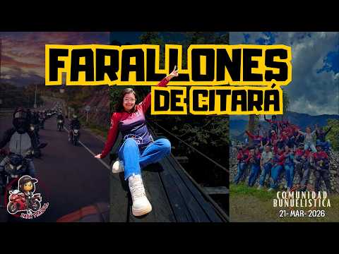 RUTA A FARALLONES DE CITARÁ:⛰️ Betania Antioquía | Comunidad Buñuelística 🛵💨  | Nana Travel