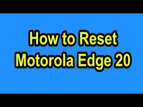 How to Hard Reset Motorola Edge 20 #trakintech #prasadtechintelugu #hardresetinfo