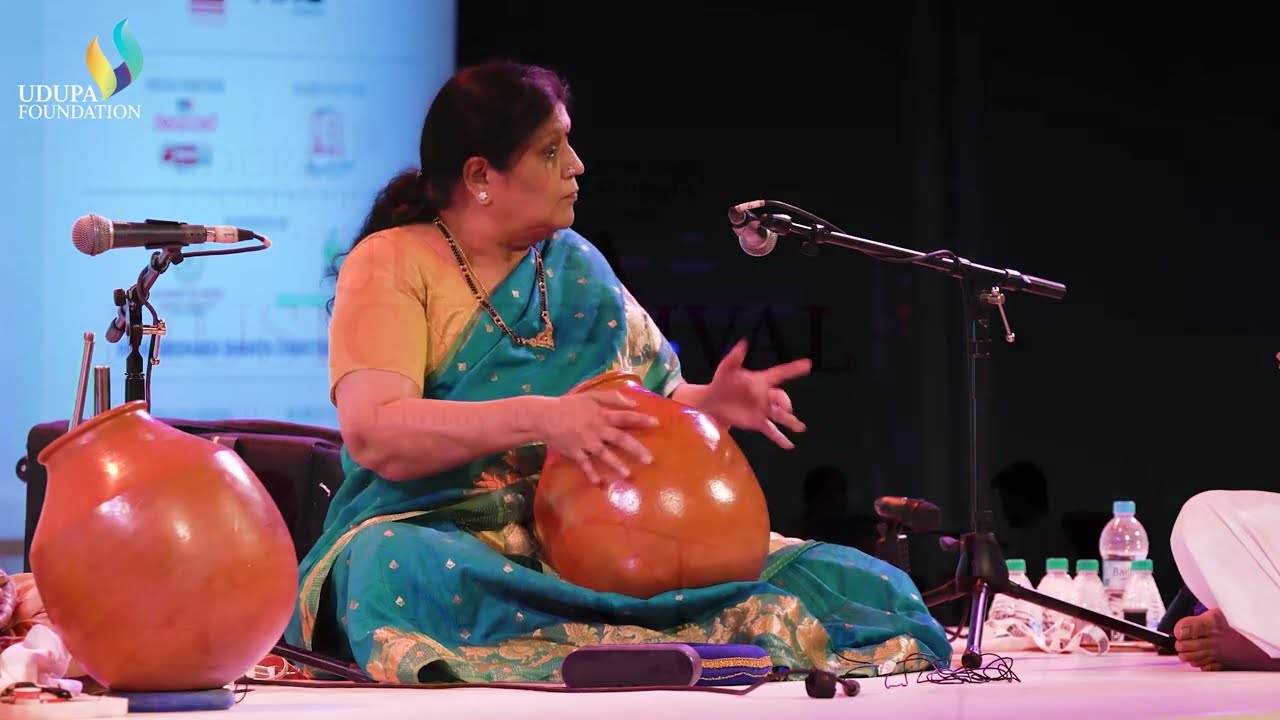 Vidushi Sukanya Ramgopal | Ghatam Solo | Udupa Music Festival 2020 | Udupa Foundation