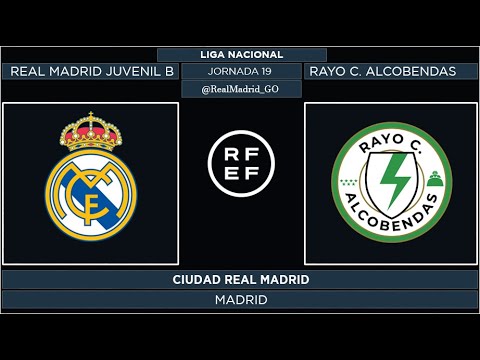 Real Madrid Juvenil B - Rayo Ciudad Alcobendas | Liga Nacional 2021/22 | Jornada 19