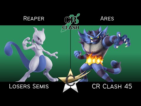 CR Clash 45 Losers Semis - Reaper (Mewtwo) vs Ares (Incineroar) - HDR