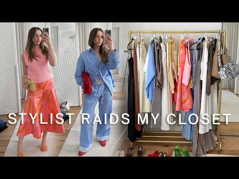 I hired a stylist to go through my closet & this is what happened 👀🫣