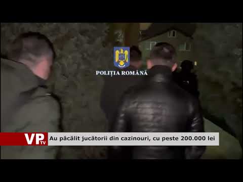 Au păcălit jucătorii din cazinouri, cu peste 200.000 lei