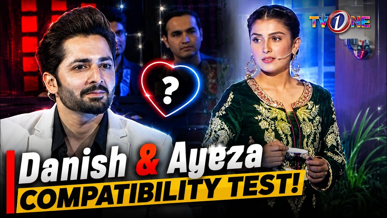 Danish & Ayeza Compatibility Test! | Ayeza Khan & Danish Taimoor Special  |